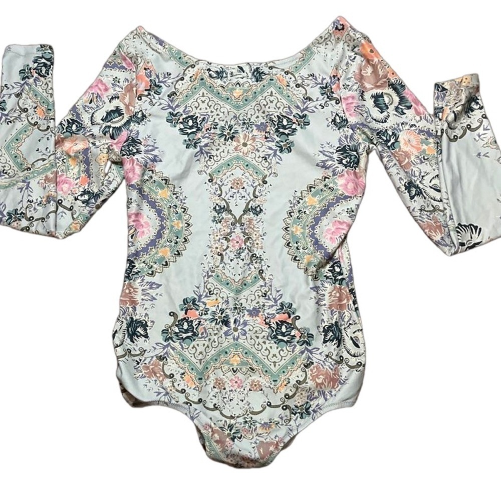 O'Neill Women's Seraphina Long Sleeve One Piece Swimsuit, Size Medium